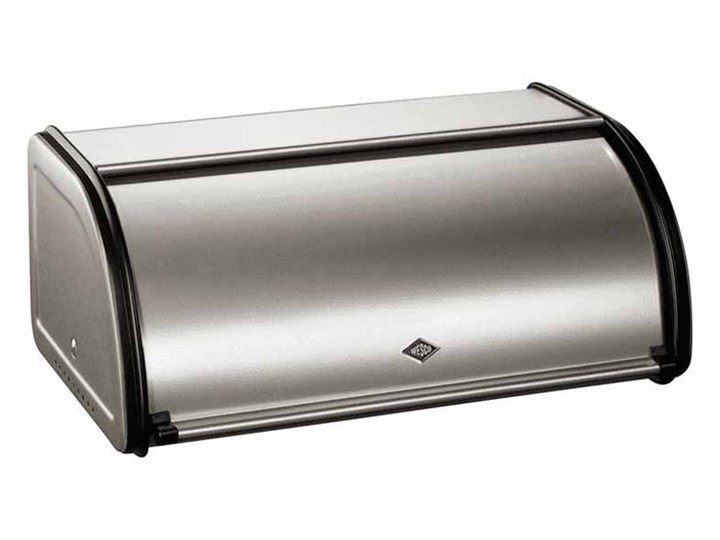 Mini pojemnik na pieczywo 33 cm Wesco Classic srebrny kod: W-212101-03 Kolor Czarny Metal Chlebak Kategoria Chlebaki