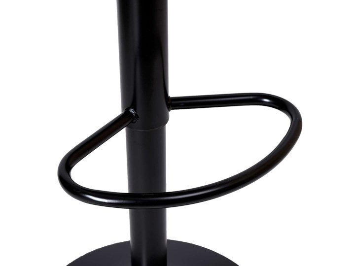 Krzesło obrotowe Cydro Black czarne Skóra ekologiczna Metal Głębokość 38 cm Rodzaj(n) Krzesła Styl Nowoczesny