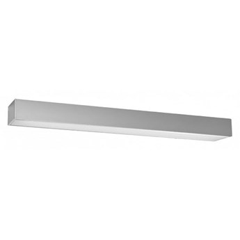 Srebrny plafon LED podłużny 4000 K - EX622-Pini