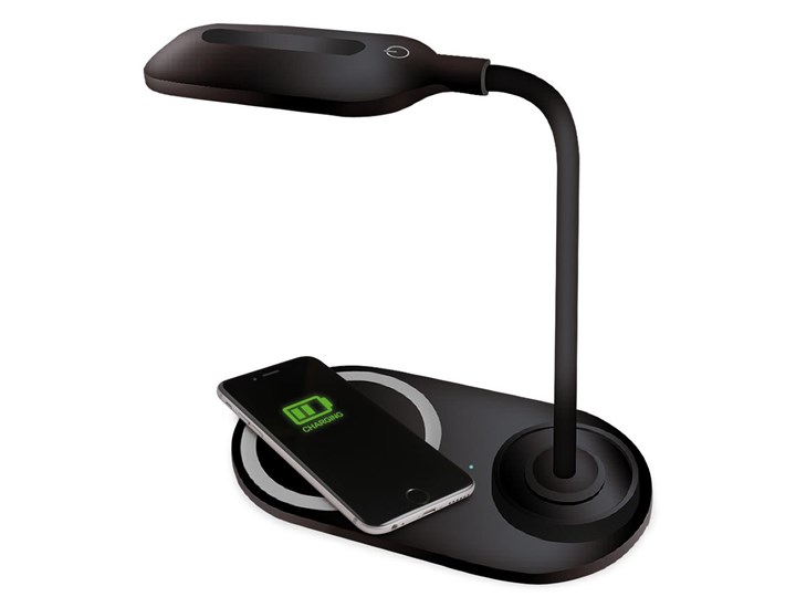 LED Lampa stołowa LED/3W/5V z ładowaniem bezprzewodowym czarna Kategoria Lampy stołowe