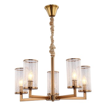 LAMPA WISZĄCA NOWOCZESNA MOSIĘŻNA HOWARD W5