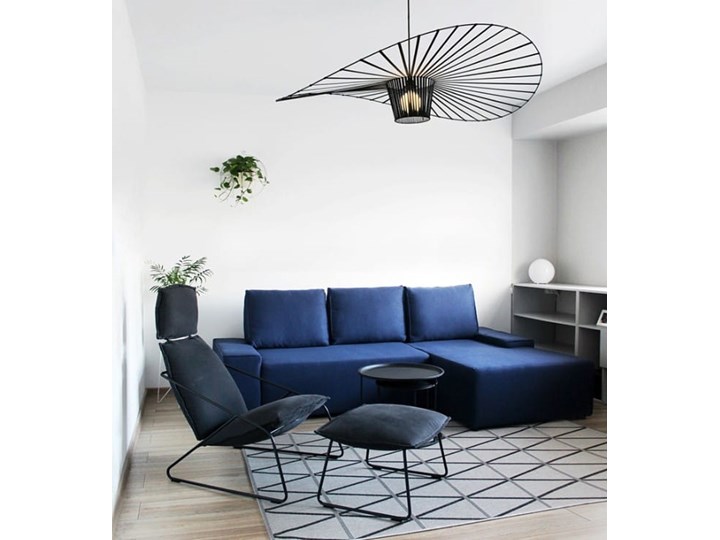 Lampa wisząca kapelusz CAPELLO L czarna Kategoria Lampy wiszące Tworzywo sztuczne Lampa inspirowana Lampa z kloszem Kolor Czarny