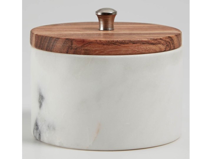 Słoik Karla ∅10xH8 cm biały Typ Słoiki