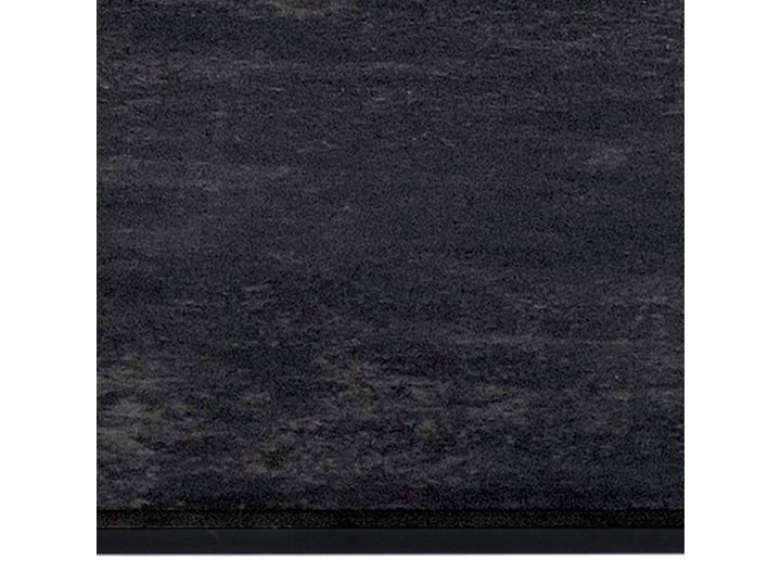 Stół czarny ceramiczny blat metalowe nogi 180x90 cm Szkło Ceramika Długość(n) 180 cm