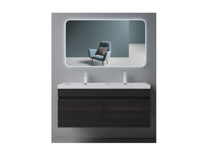 LUSTRO ŁAZIENKOWE LED 120x70cm
