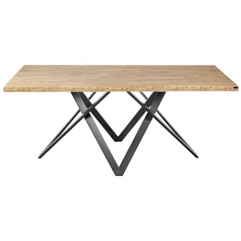 Stół Gonzalo drewniany metalowy w stylu loft na wymiar