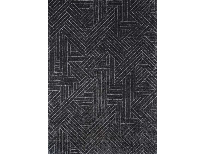 Dywan antypoślizgowy FARO CHARCOAL nowoczesny wzór Bawełna Dywany Poliester Prostokątny 160x230 cm Kategoria Dywany
