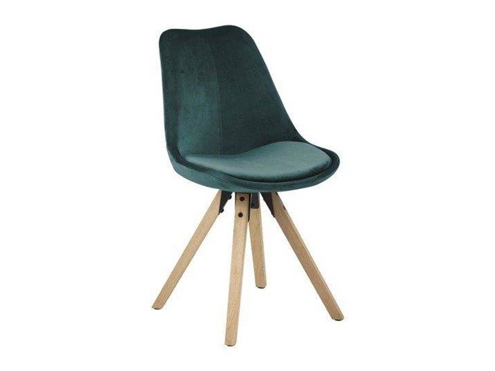 Krzesło z poduszką na siedzisku Repo Vic welur Wysokość 85 cm Tradycyjne Głębokość 55 cm Szerokość 49 cm Pomieszczenie Biuro i pracownia