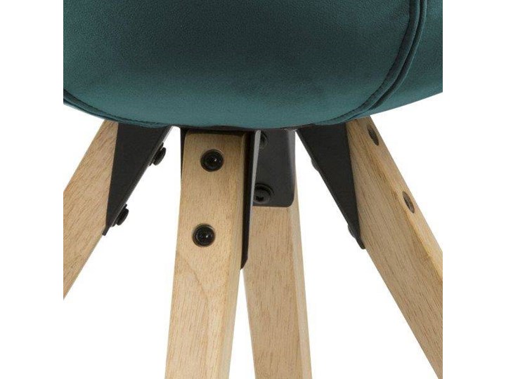 Krzesło z poduszką na siedzisku Repo Vic welur Głębokość 55 cm Tradycyjne Wysokość 85 cm Szerokość 49 cm Kolor Brązowy Kategoria Krzesła kuchenne