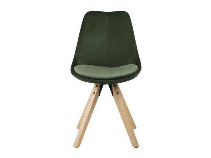 Krzesło z poduszką na siedzisku Repo Vic welur Kategoria Krzesła kuchenne Głębokość 55 cm Tradycyjne Szerokość 49 cm Wysokość 85 cm Kolor Brązowy