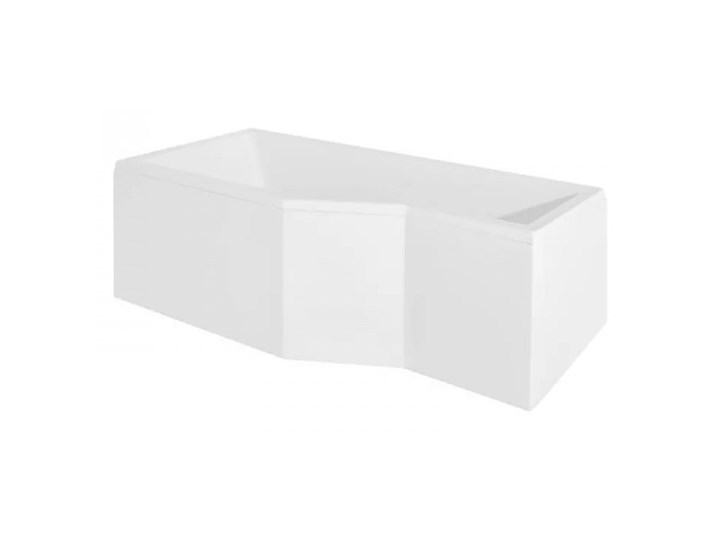 Besco Integra kabino-wanna 170x75 cm lewa z parawanem 2-skrzydłowym WAI-170-PL2 Akryl Kategoria Wanny