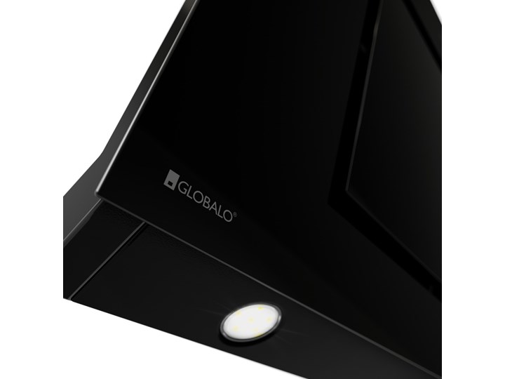 Okap kuchenny Lagardio 90.3 Black Szerokość 90 cm Okap przyścienny Poziom hałasu 52 dB