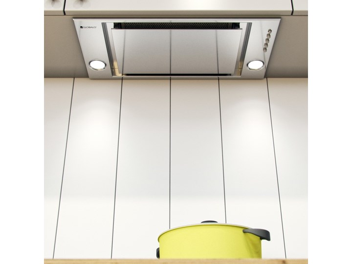 Okap kuchenny Insolita 60.1 Inox Szerokość 60 cm Okap do zabudowy Poziom hałasu 61 dB