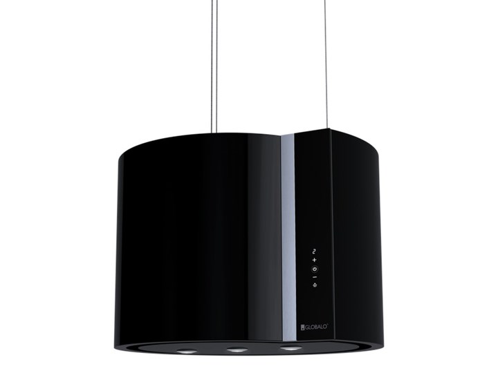Okap kuchenny Serina 60.4 Black Poziom hałasu 50 dB Szerokość 60 cm Okap wyspowy Kolor Czarny