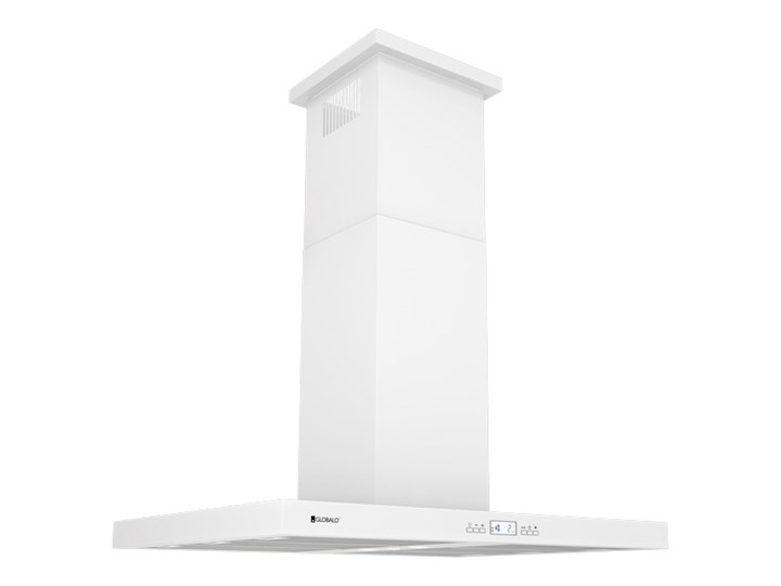 Okap kuchenny Nomina Isola 90.4 Sensor White Szerokość 90 cm Poziom hałasu 70 dB Okap wyspowy Kolor Biały