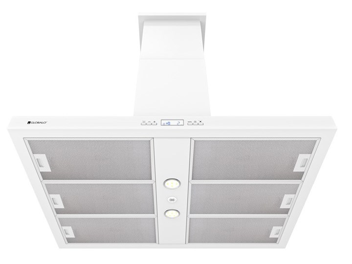 Okap kuchenny Nomina Isola 90.4 Sensor White Okap wyspowy Poziom hałasu 70 dB Szerokość 90 cm Poziom hałasu 50 dB