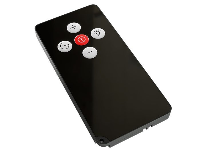 Okap kuchenny Serina 60.4 Black Kolor Czarny Okap wyspowy Szerokość 60 cm Poziom hałasu 50 dB