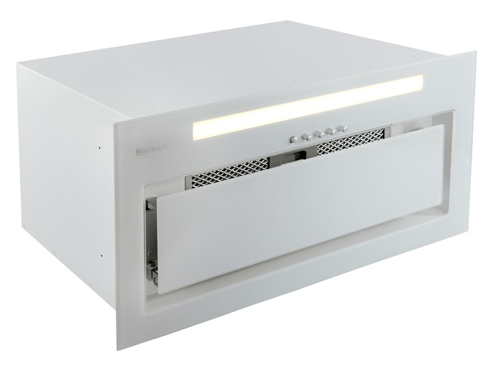 Okap kuchenny Senturo 60.3 White Poziom hałasu 66 dB Okap podszafkowy Okap do zabudowy Poziom hałasu 48 dB