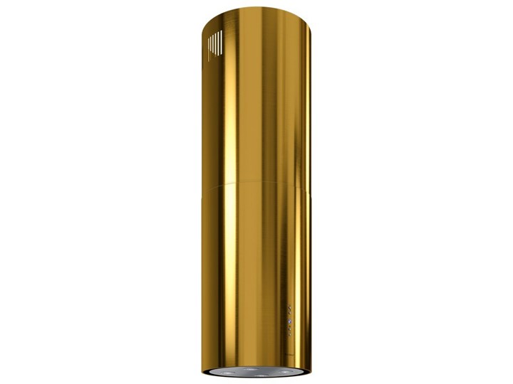 Okap kuchenny Cylindro Isola 39.5 Gold Okap wyspowy Okap przyścienny Sterowanie Elektroniczne