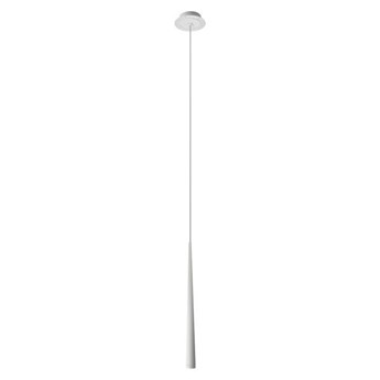 Lampa wisząca nowoczesna wpuszczana sopel PANA 7W ciepła 3000K biały śr. 2,7cm