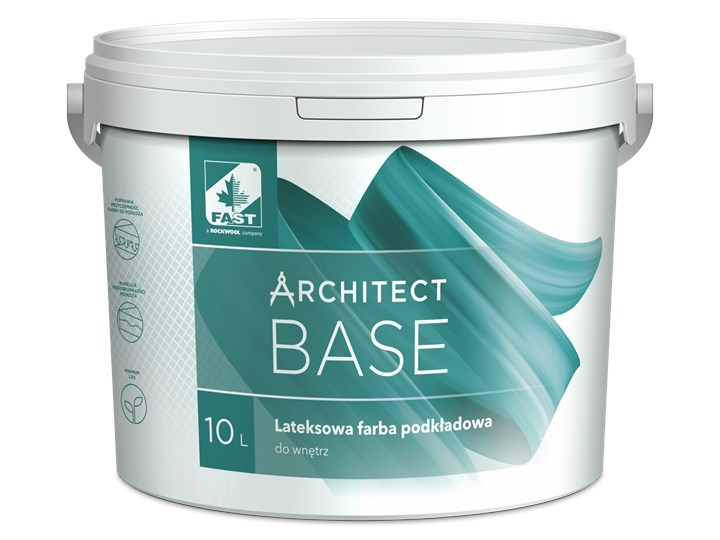 Fast ARCHITECT BASE farba lateksowa Farby do wnętrz Kategoria Farby Kolor Turkusowy
