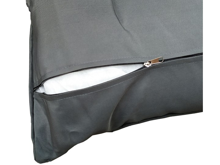 MEBLE OGRODOWE DUŻY ZESTAW Z TECHNORATTANU - 1043 POPIEL Zestawy wypoczynkowe Zawartość zestawu Sofa