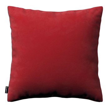 Poszewka Kinga na poduszkę, intensywna czerwień, 43 × 43 cm, Velvet