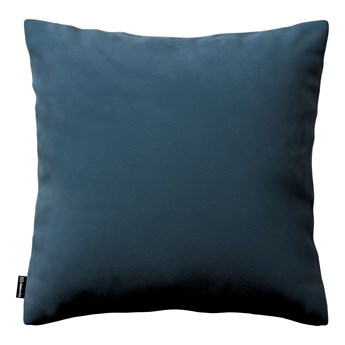 Poszewka Kinga na poduszkę, pruski błękit, 43 × 43 cm, Velvet