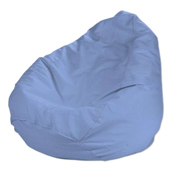 Worek do siedzenia, niebieski, Ø50 × 85 cm, Loneta