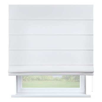 Roleta rzymska Capri, biały, szer.80 x dł.170 cm, Loneta