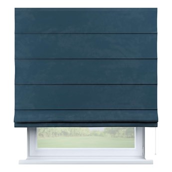 Roleta rzymska Capri, pruski błękit, szer.80 x dł.170 cm, Velvet