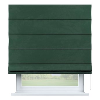 Roleta rzymska Capri, ciemny zielony, szer.80 x dł.170 cm, Velvet