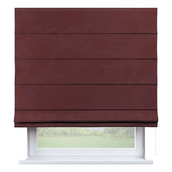 Roleta rzymska Capri, bordowy, szer.80 x dł.170 cm, Velvet