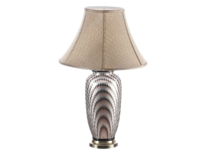 Lampa stołowa Maiko ceramiczna 71cm, 71 cm Kategoria Lampy stołowe Lampa z kloszem Kolor Beżowy