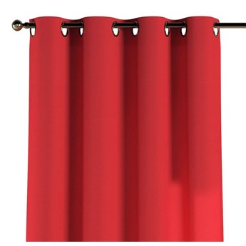 Zasłona na kółkach 1 szt., czerwony, 1szt 130 × 260 cm, Loneta
