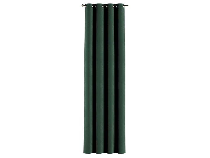 Zasłona na kółkach 1 szt., ciemny zielony, 1szt 130 × 260 cm, Velvet Zasłona prześwitująca 130x260 cm Poliester Kolor Khaki