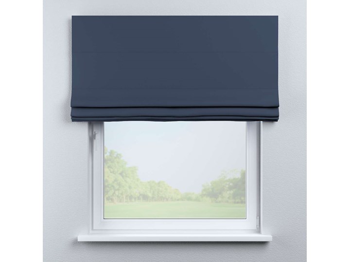 Roleta rzymska Capri, granatowy, 80 × 170 cm, Blackout - zaciemniające Typ Roleta zaciemniająca