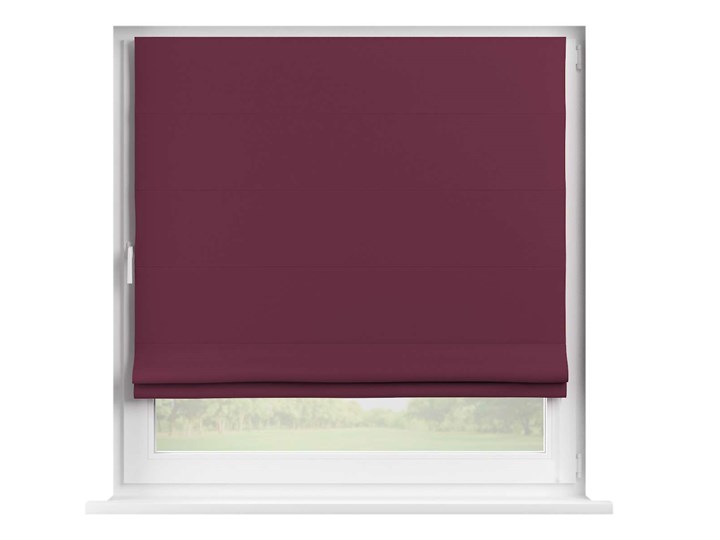 Roleta rzymska Capri, purpurowy, 80 × 170 cm, Blackout - zaciemniające Typ Roleta zaciemniająca
