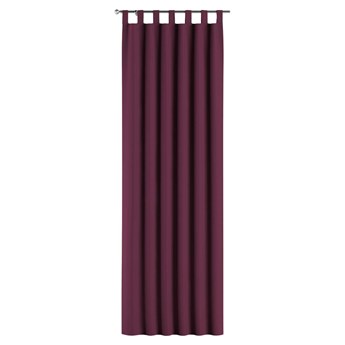 Zasłona zaciemniająca na szelkach 1 szt., purpurowy, 1szt 140 × 260 cm, Blackout - zaciemniające