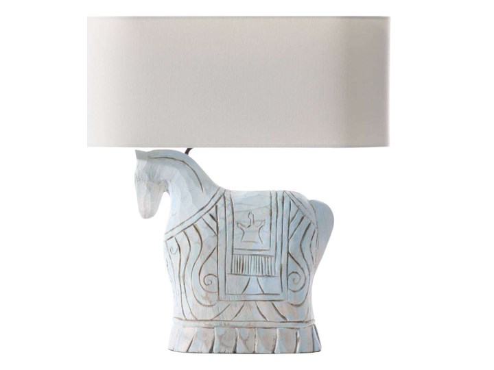 Lampa stołowa Bahima 60cm, 46 × 20 × 60 cm Lampa z abażurem Lampa z kloszem Kategoria Lampy stołowe