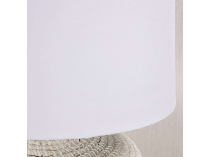 Lampa stołowa Coastal White wys. 66cm, 45 × 45 × 66 cm Lampa z kloszem Kolor Złoty