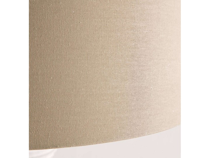 Lampa stołowa Petrus wys. 94cm, 45 × 45 × 94 cm Lampa z kloszem Kolor Beżowy