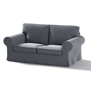 Pokrowiec na sofę Ektorp 2-osobową, nierozkładaną, grafitowy szary, 173 x 83 x 73 cm, Velvet