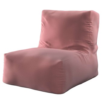 Pufa- fotel, jasna śliwka - welwet, 67 × 31 × 75 cm, Ingrid