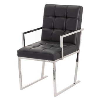 Krzesło Conti black, 49 × 60 × 89 cm