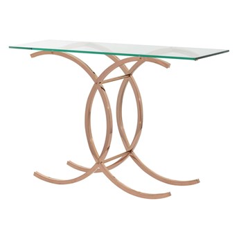 Konsola Chica rose gold 128x40x79cm, 128 × 40 × 79 cm