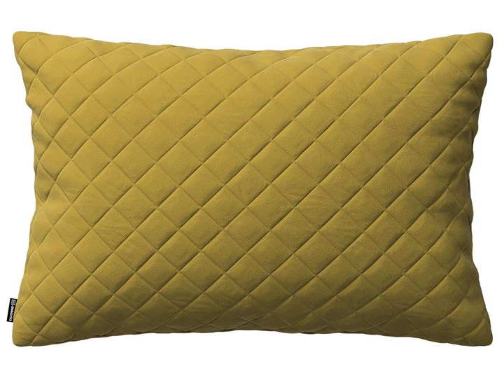 Poszewka Kinga pikowana 60 x 40 cm, oliwkowy zielony, 60 × 40 cm, Velvet Poszewka dekoracyjna Poliester Prostokątne 40x60 cm Kategoria Poduszki i poszewki dekoracyjne