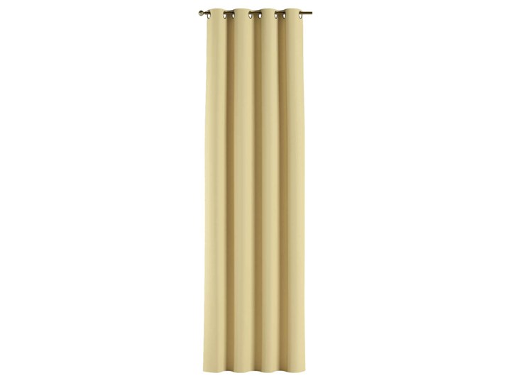 Zasłona zaciemniająca na kółkach 1 szt., żółty , 1szt 140 × 260 cm, Blackout - zaciemniające 140x260 cm Poliester Kolor Czarny
