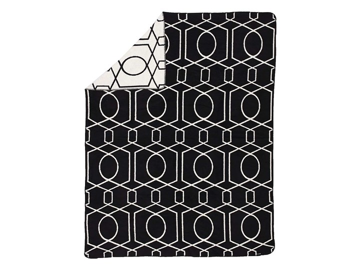 Koc Cotton Cloud 150x200 cm New York, 150 x 200 cm Bawełna Akryl Wzór Geometryczny