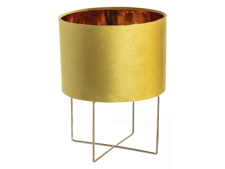 Lampa stołowa Trixi Gold, 28 x 37 cm Lampa z kloszem Styl Nowoczesny
